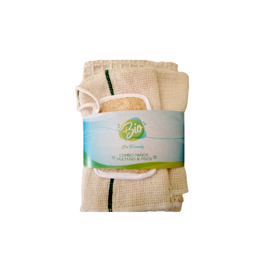 Combo de trapos Eco Friendly x 3 unidades - +Bio
