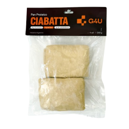 Pan proteico Ciabatta x 240 gr. - G4U