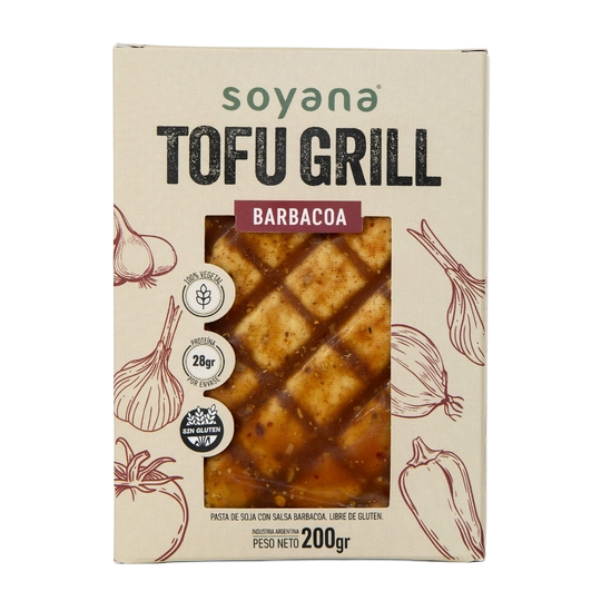 Tofu Grill sabor Barbacoa x 200 gr. - Soyana