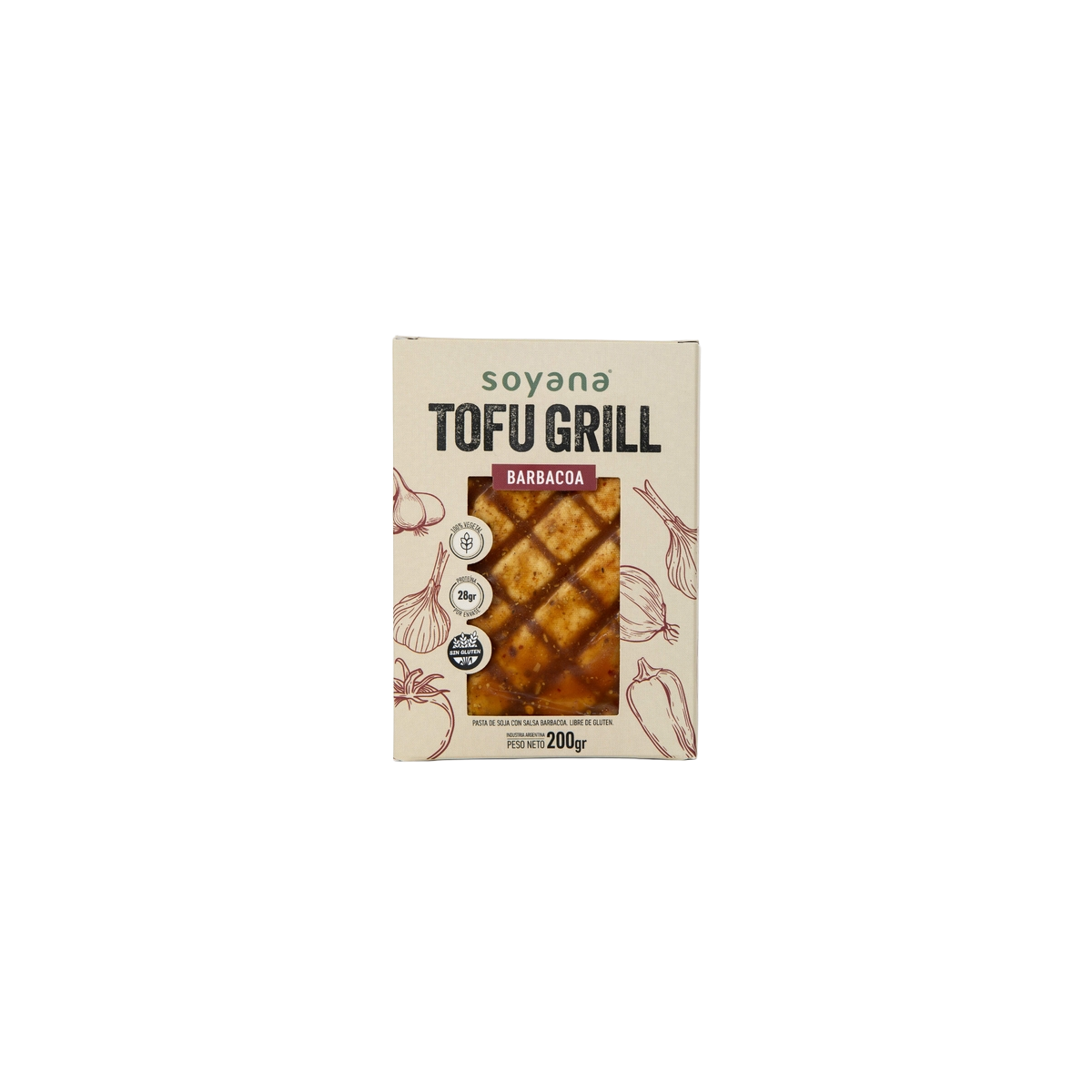 Tofu Grill sabor Barbacoa x 200 gr. - Soyana Tofu Grill sabor Barbacoa x 200 gr. - Soyana