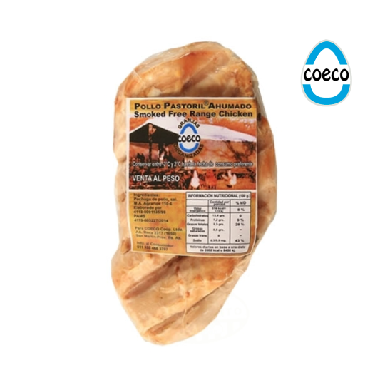 suprema de pollo ahumada