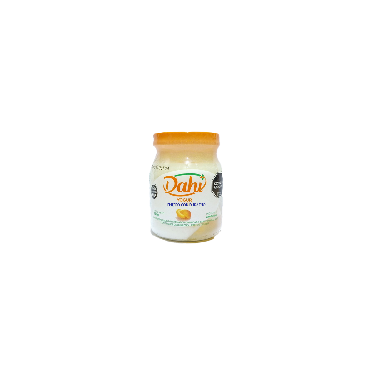 Yogur Entero con Durazno x 190 grs. - Dahi