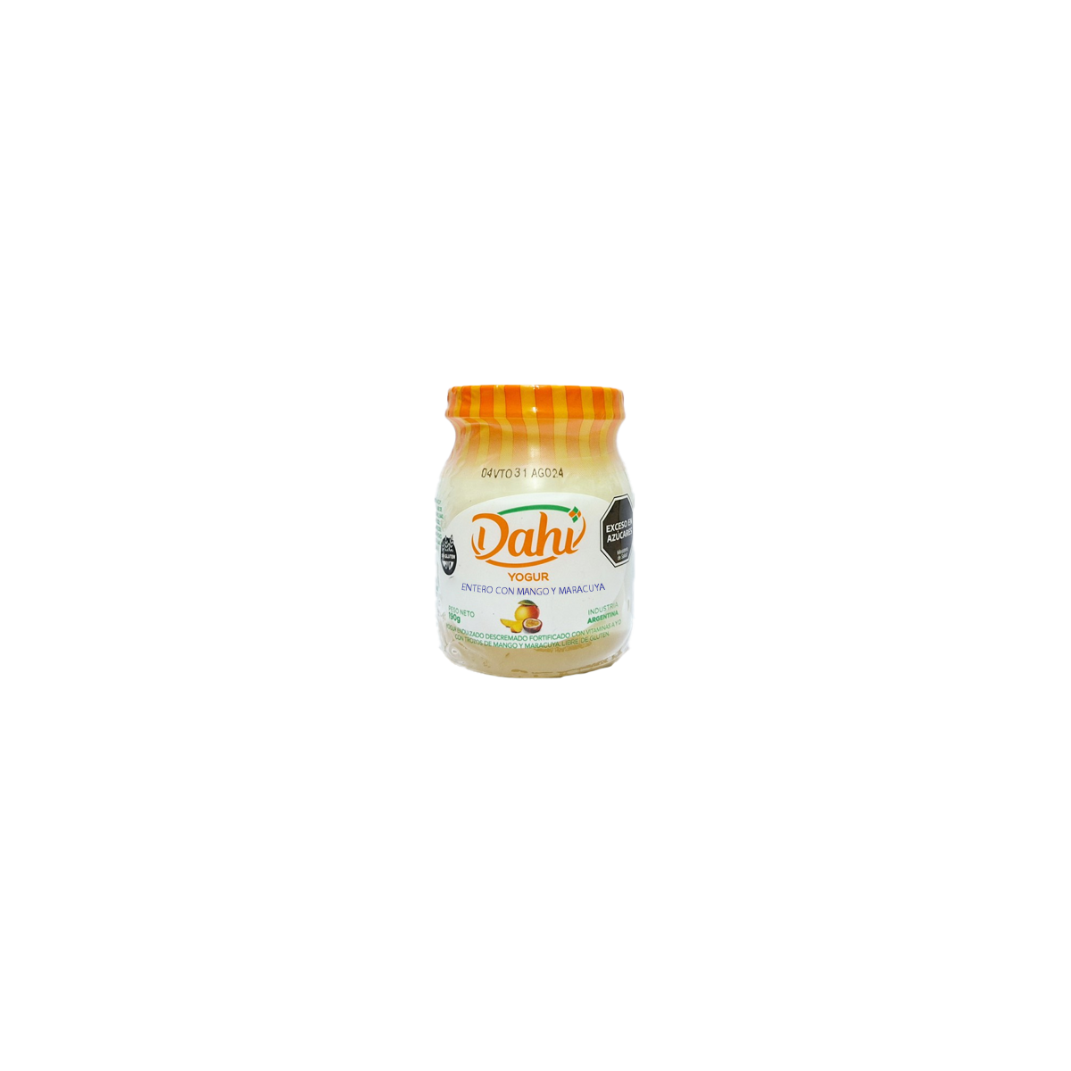 Yogur Entero con Mango y Maracuya x 190 grs. - Dahi