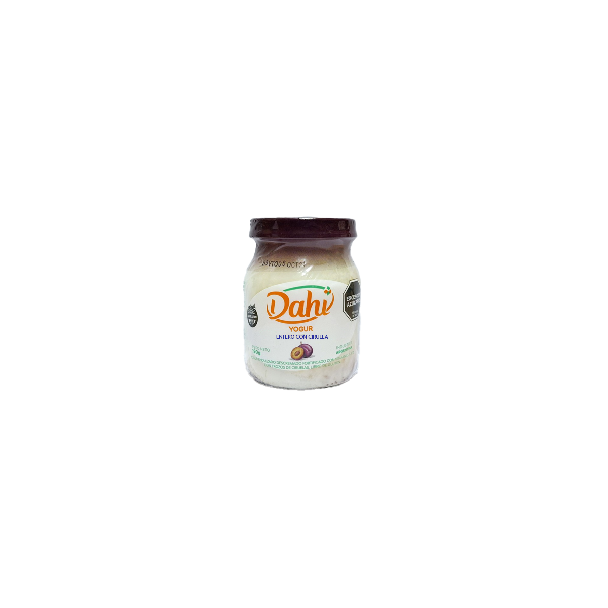 Yogur Entero con Ciruela  x 190 grs. - Dahi