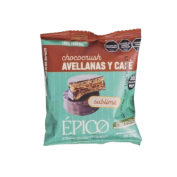 Alfajor vegano Sin TACC Avellanas y Café x 35 gr. - Épico