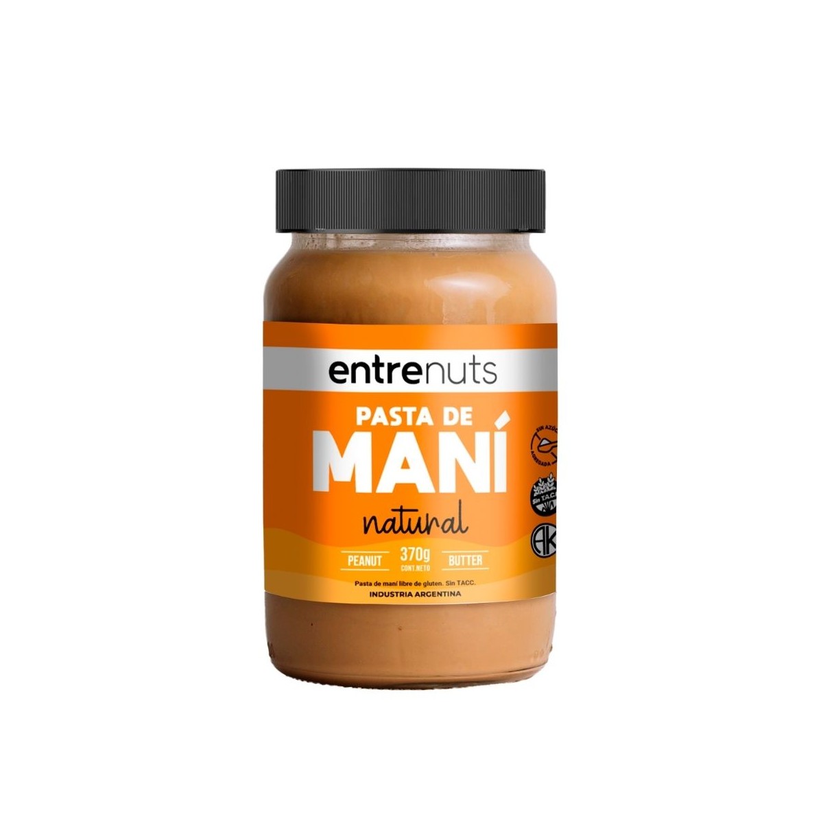 Mantequilla de Maní x 370 gr. - Entrenuts