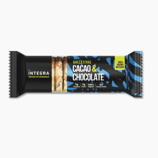 Galletitas de Cacao y chocolate x 200 gr. - Integra
