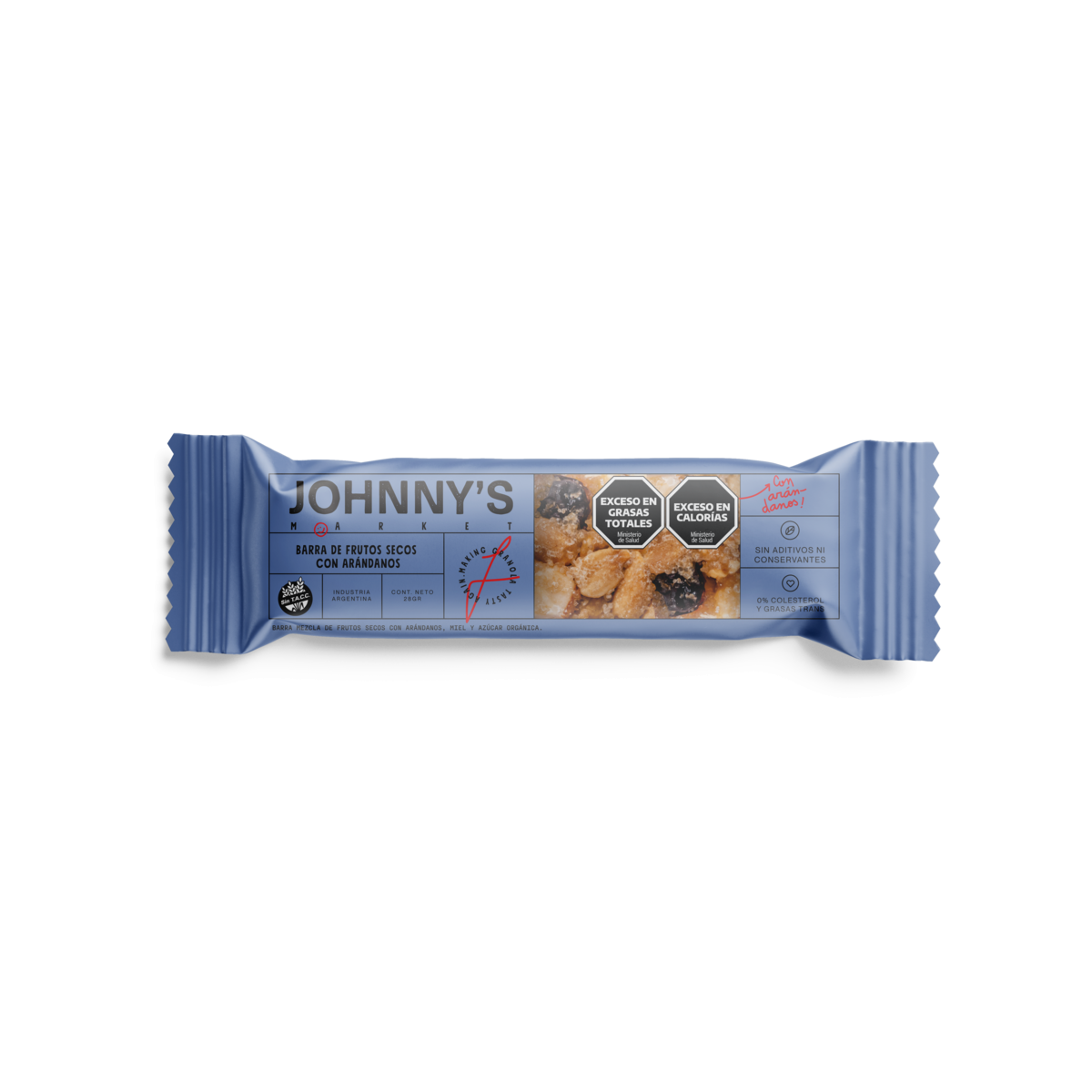 barra de cereal johnnys