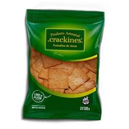 Galleta de Arroz x 120gr  "Crackines"