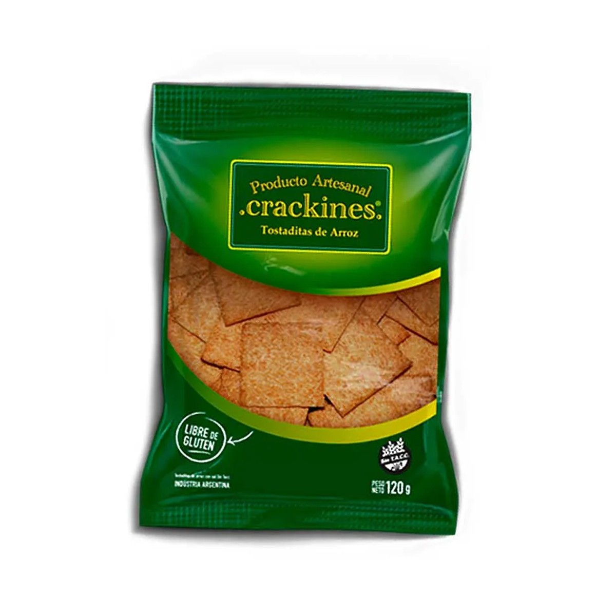 Galleta de Arroz x 120gr "Crackines" Galleta de Arroz x 120gr "Crackines"