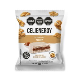 Alfajor de Nuez con Dulce de Leche - Celienergy