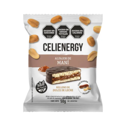 Alfajor de Maní con Dulce de Leche - Celienergy