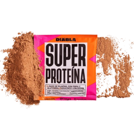 Super Proteína sabor cacao x 33 gr. - Diabla