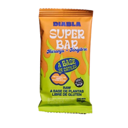 Barra a base de Dátiles sabor Naranja & Jengibre x 35 gr. - Diabla