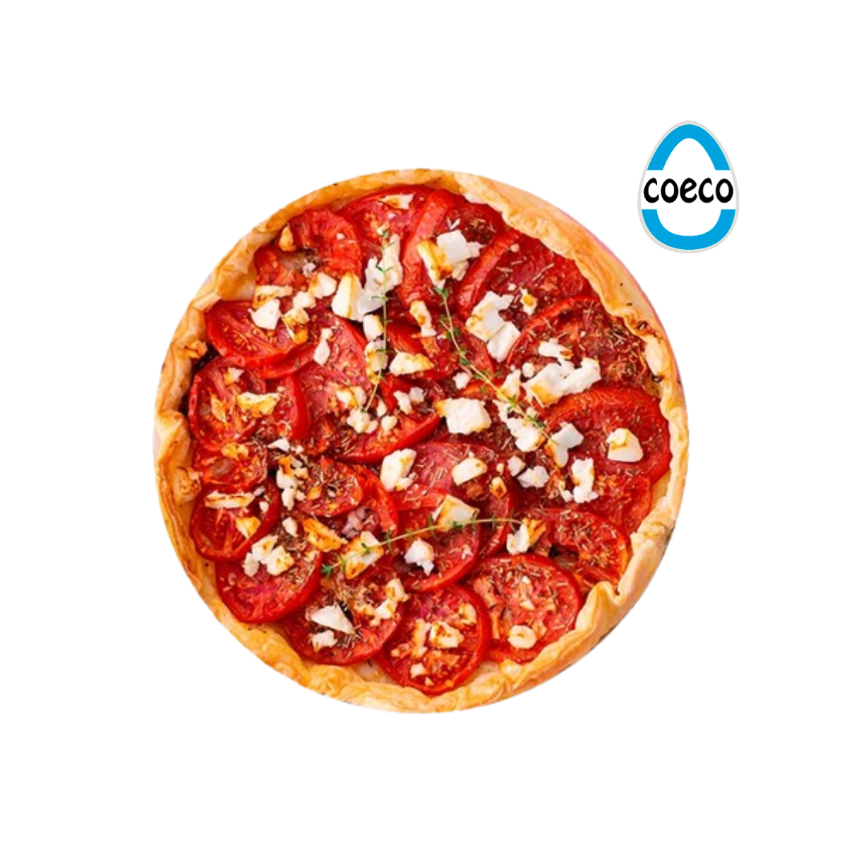 Tarta a base de masa de pollo s/Caprese x 2 unidades. - COECO Tarta a base de masa de pollo s/Caprese x 2 unidades. - COECO