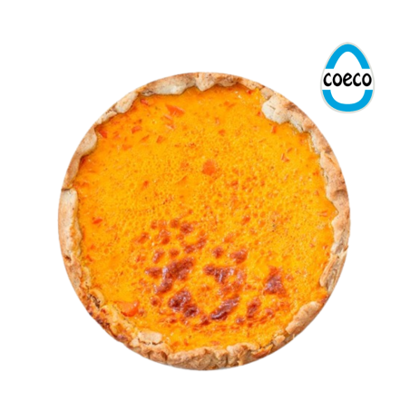 Tarta a base de masa de pollo s/Calabaza y queso x 2 unidades. - COECO