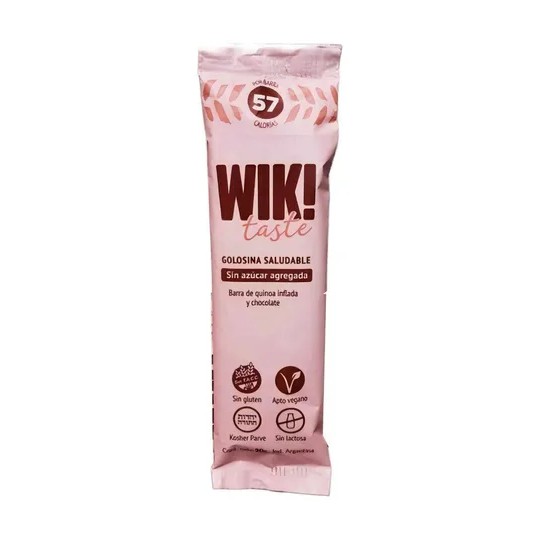 Barrita de Quinoa y Chocolate x 20gr. - Wik!
