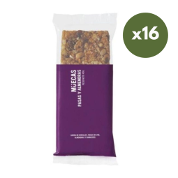 Caja de Barras de Cereal sabor Pasas x 16 unidades - Muecas