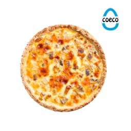 Tarta a base de masa de pollo s/Puerro x 2 unidades. - COECO