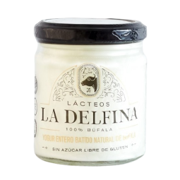 Yogur de Búfala entero natural firme x 160 gr. - La Delfina