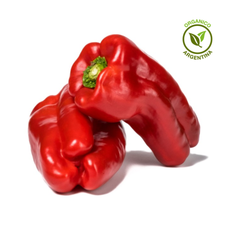 Pimiento rojo orgánico x 500 gr.