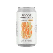 Kombucha sabor Limón de Calabria linea adaptogenos x 354 cc. - Booch