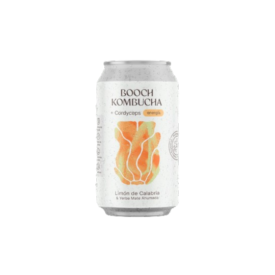 Kombucha sabor Limón de Calabria linea adaptogenos x 354 cc. - Booch