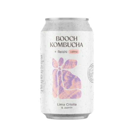 Kombucha sabor Lima Criolla linea adaptogenos x 354 cc. - Booch