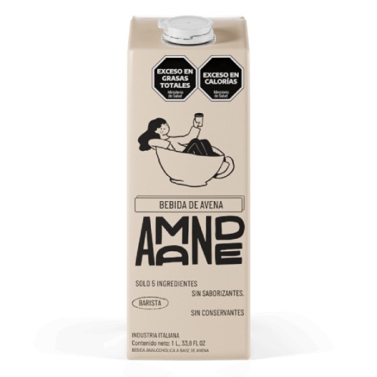 Leche de Avena barista x 1 lt - Amande