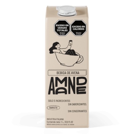 Leche de Avena barista x 1 lt - Amande