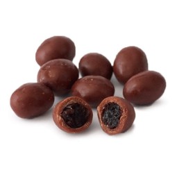 Pasas bañadas en chocolate x 100gr