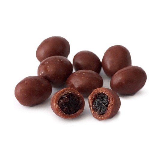 Pasas bañadas en chocolate x 100gr