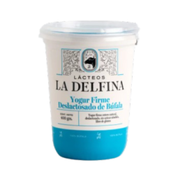 Yogur de búfala Deslactosado x 400 gr. - La Delfina