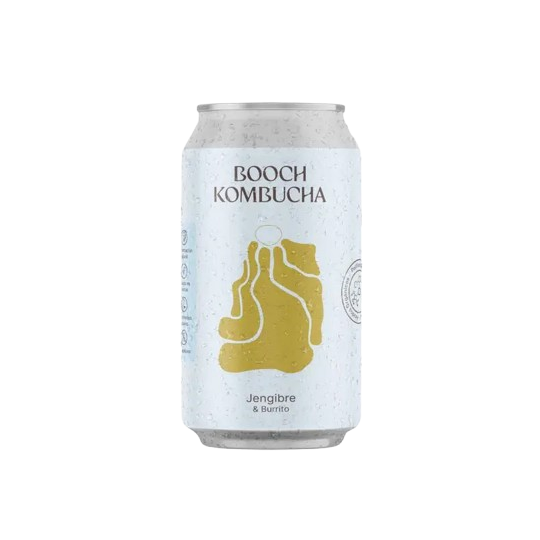 Kombucha sabor Jengibre x 354 ml - Booch