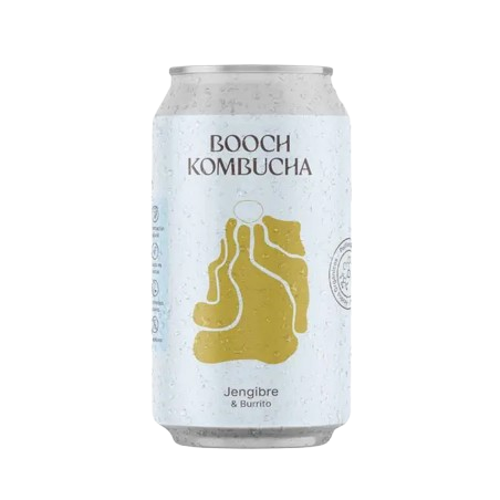 Kombucha sabor Jengibre x 354 ml - Booch