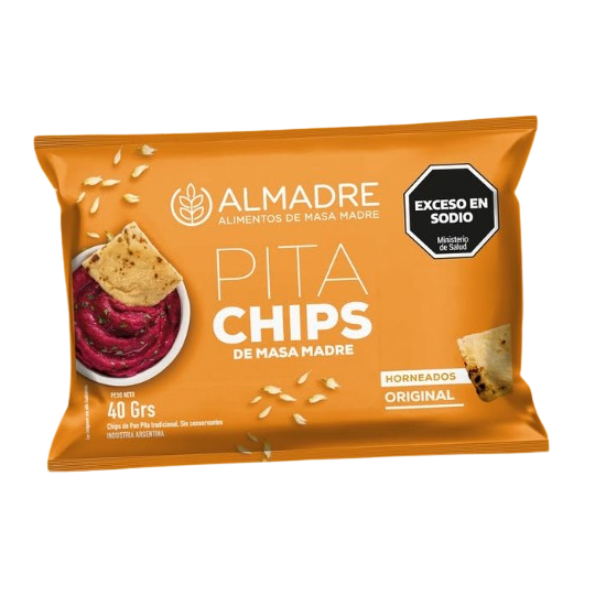Chips de masa madre originales x 40 gr. - Almadre