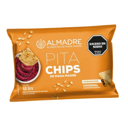 Chips de masa madre originales x 40 gr. - Almadre