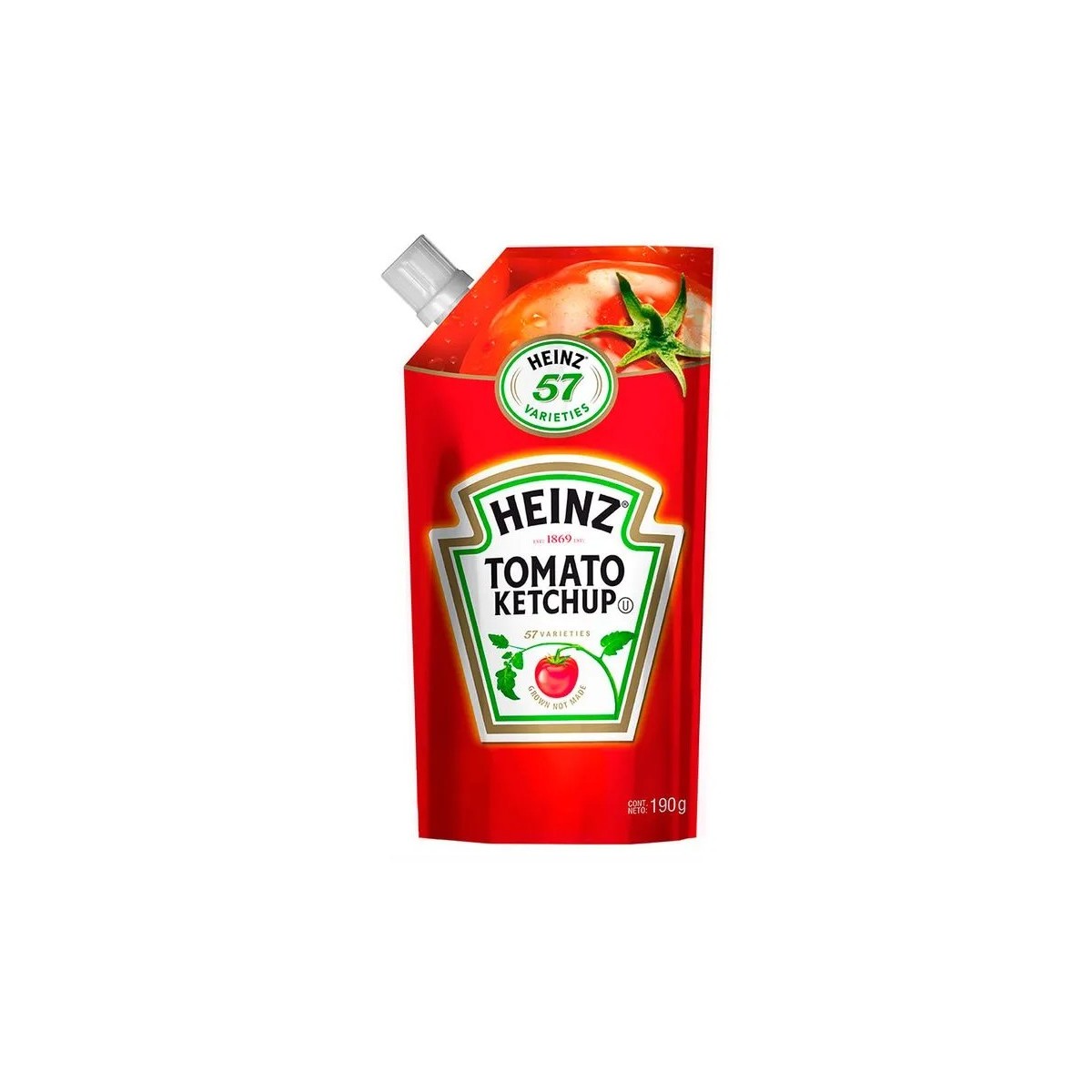 Ketchup doypack x 190 gr. - Heinz