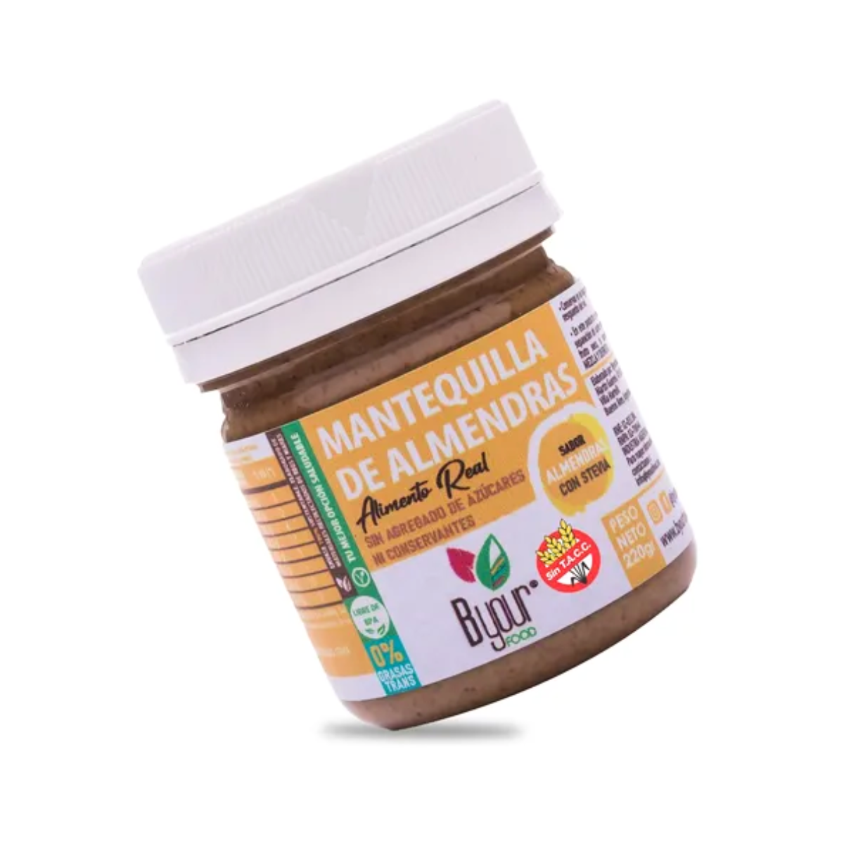 Mantequilla de Almendras x 220gr. - Byour Food