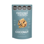 Chocolate chips coconut clusters x 100 gr. - Natural Candy