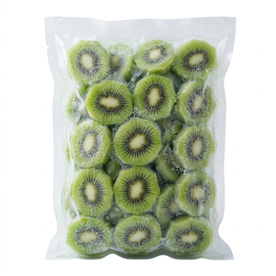 kiwi en rodajas congelado