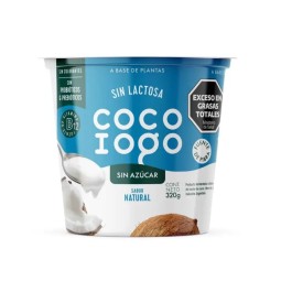 Yogur vegano Natural x 320 gr. - Coco Iogo