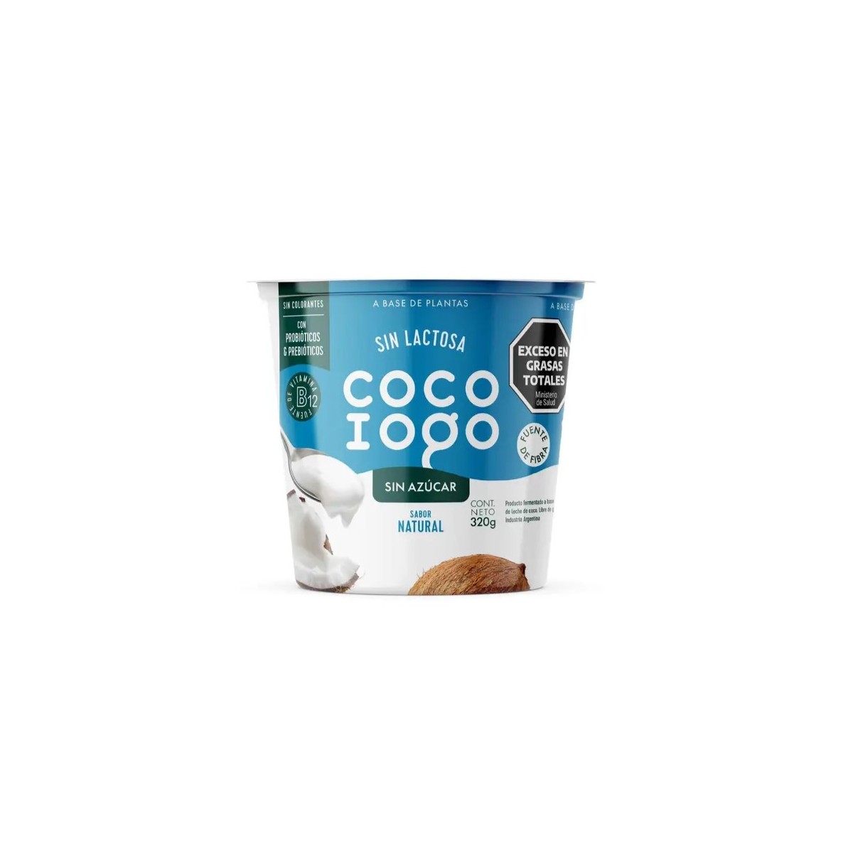 Yogur vegano Natural x 320 gr. - Coco Iogo