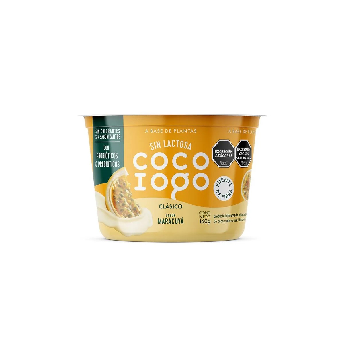 Yogur vegano sabor Maracuya x 160 g - Coco Iogo