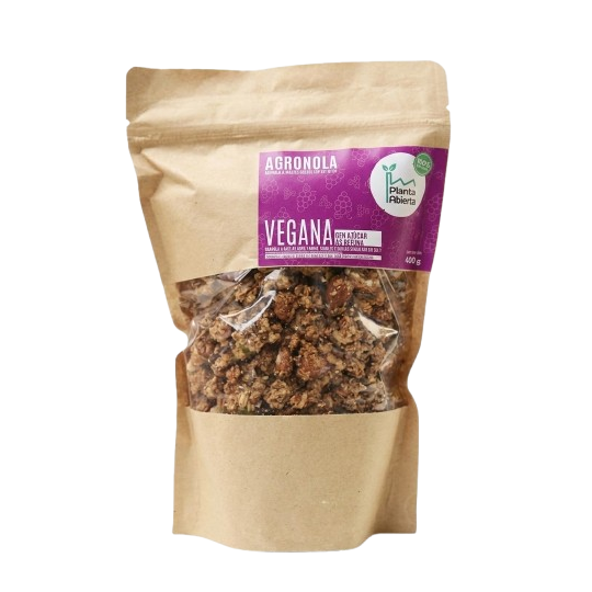 Granola Vegana Sin Azúcar x 400gr - Planta Abierta