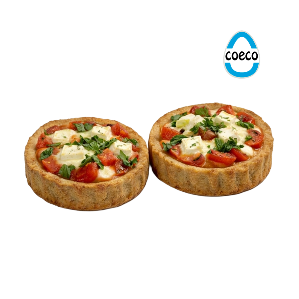 Tarta a base de masa de pollo s/Caprese x 2 unidades. - COECO