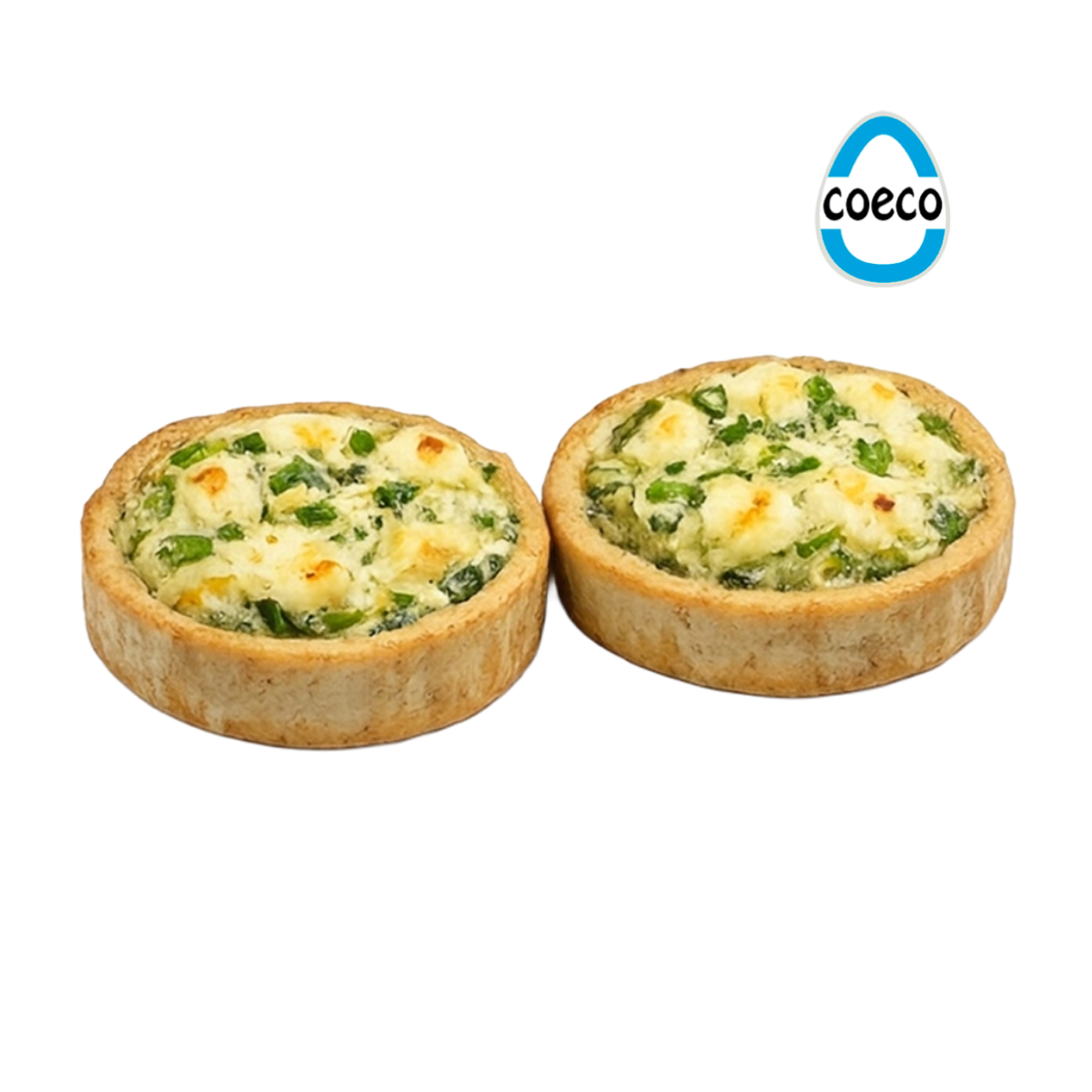 Tarta a base de masa de pollo s/Puerro x 2 unidades. - COECO