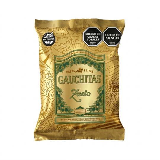 Papas fritas Zuelo Sin TACC x 80 gr. - Gauchitas