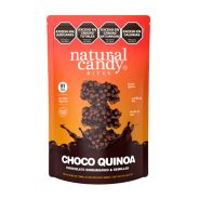 Bites choco quinoa chocolate semiamargo x 80 gr. - Natural Candy