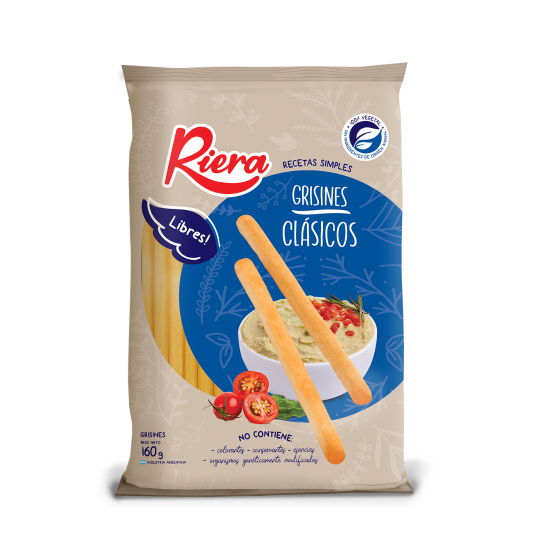 Grisines clásicos x 160 gr. - Riera
